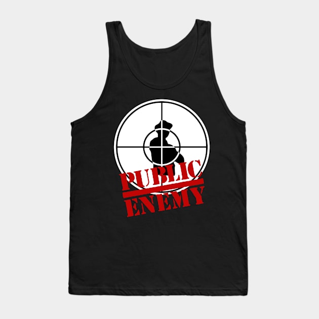 Public Enemy Tank Top by jhone artist